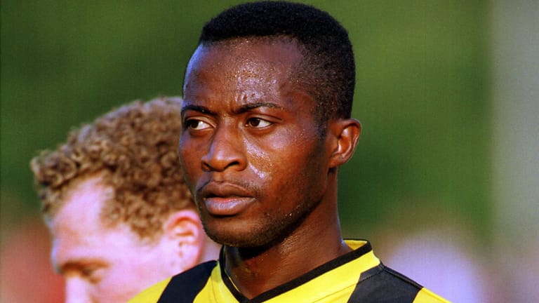 Als Teenager kam Ibrahim Tanko nach Dortmund und gewann mit dem BVB 1995 und 1996 die Deutsche Meisterschaft. Mittlerweile ist er Sportdirektor bei den Accra Lions.