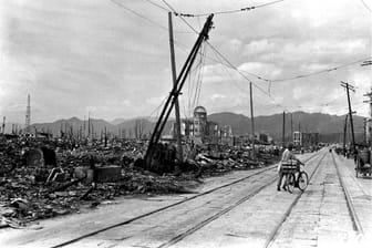 Hiroshima nach der Atombombe: