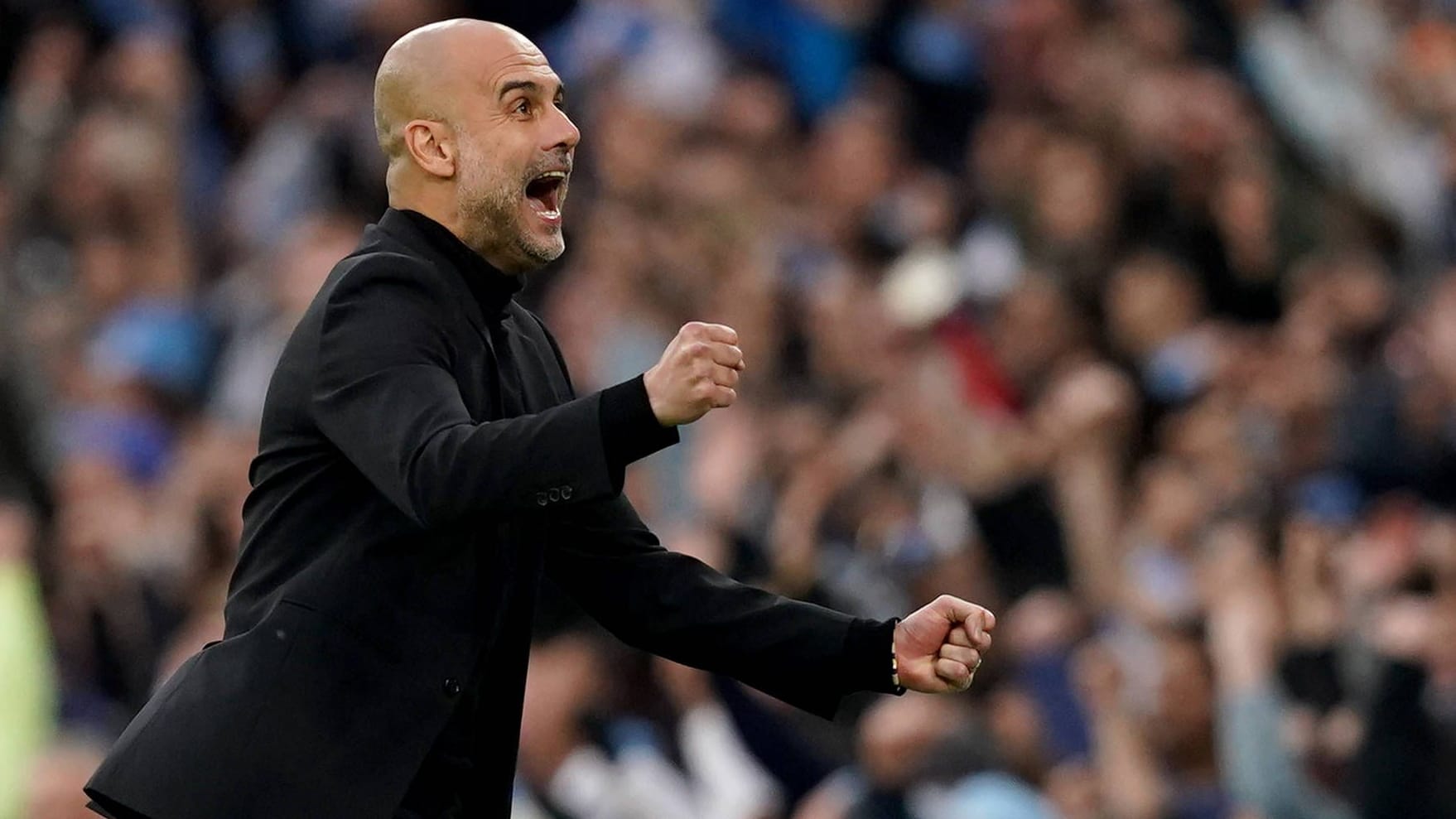 Pep Guardiola: Der spanische Trainer steht mit seinem Team zum zweiten Mal im Finale der Königsklasse.