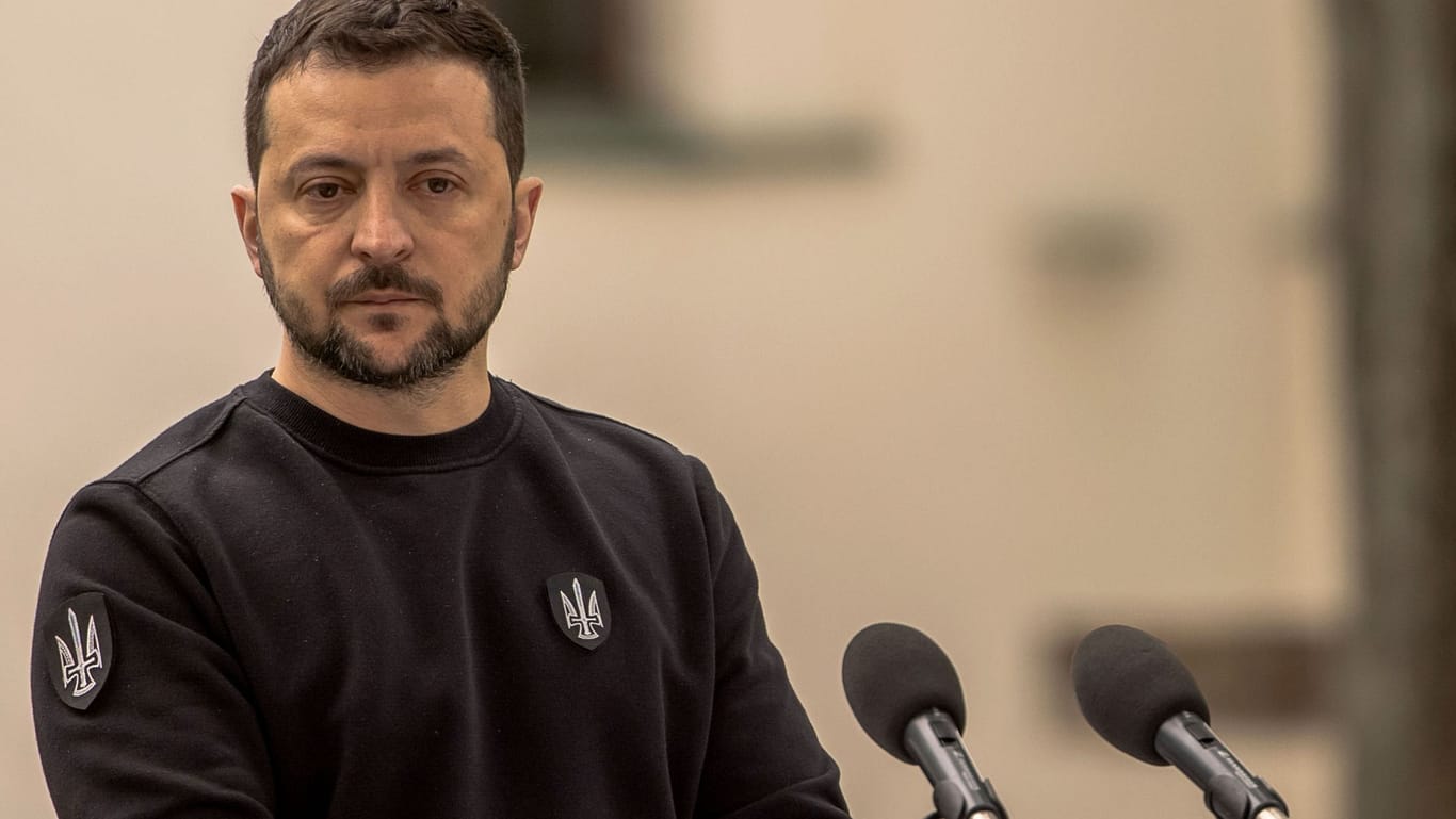 Wolodymyr Selenskyj: Der Präsident hat eine Absage erhalten.