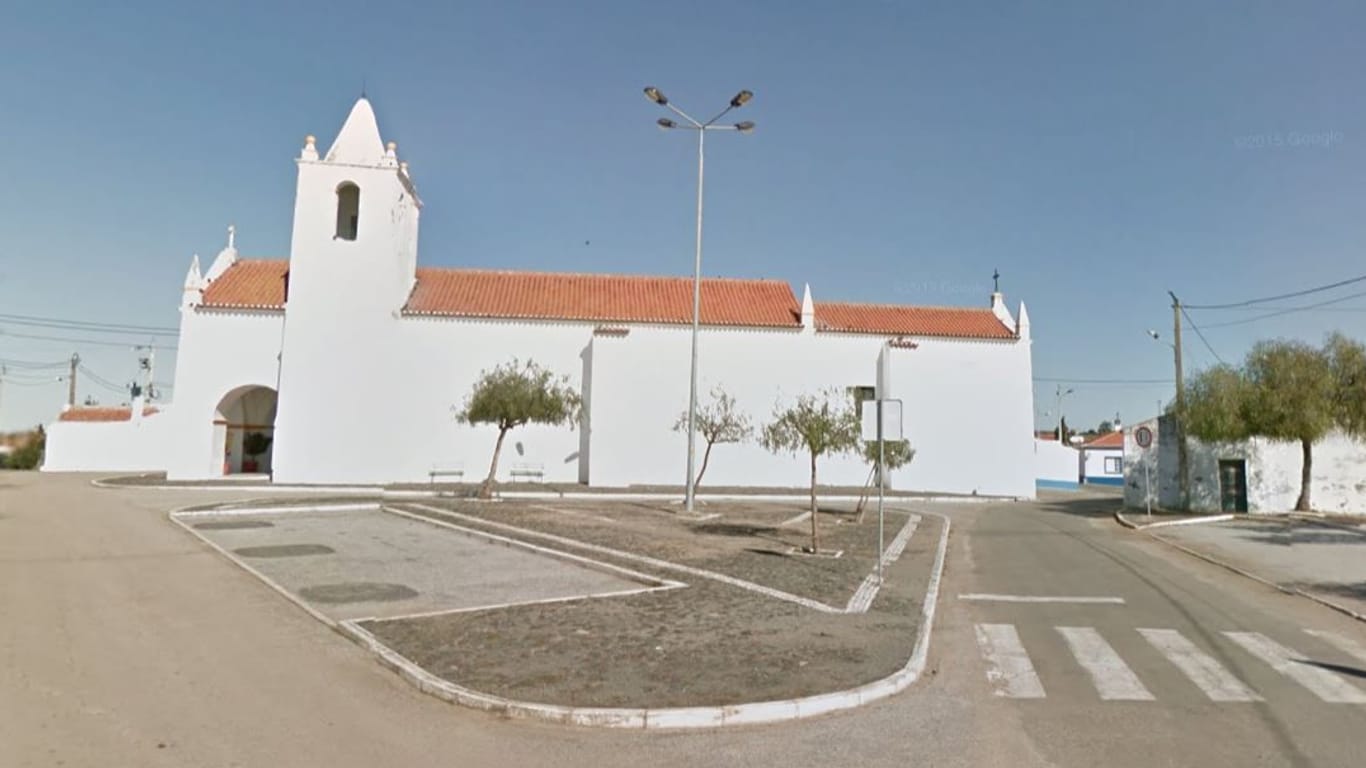 Die Dorfkirche von Baleizão: In der Nähe des portugiesischen Örtchens ereignete sich das Verbrechen.