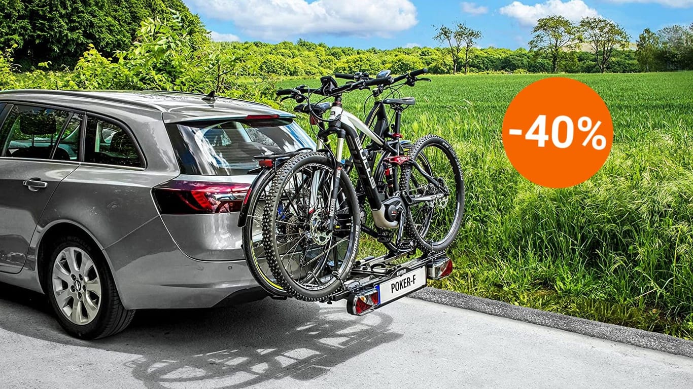 Bei Lidl und Amazon sind heute praktische Fahrradträger von Eufab fürs Auto zu Tiefpreisen im Angebot.