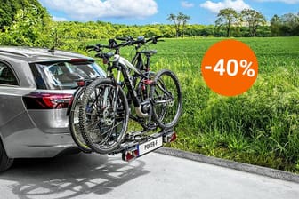 Bei Lidl und Amazon sind heute praktische Fahrradträger von Eufab fürs Auto zu Tiefpreisen im Angebot.