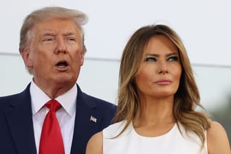 Donald und Melania Trump: Das Paar heiratete im Jahr 2005.