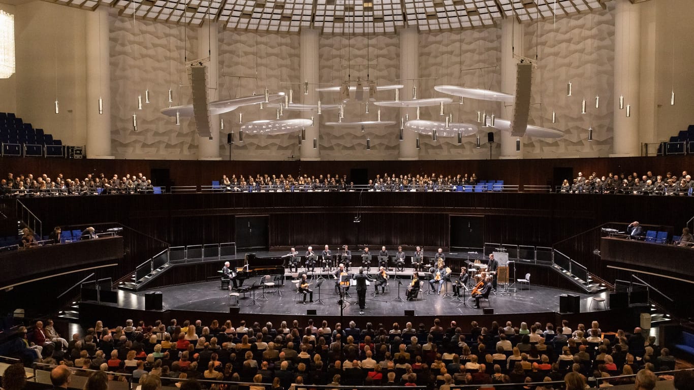 KunstFestSpiele Herrenhausen: Im Kuppelsaal des HCC gibt es Mahlers Symphonie Nr. 8 Es-Dur zu hören.