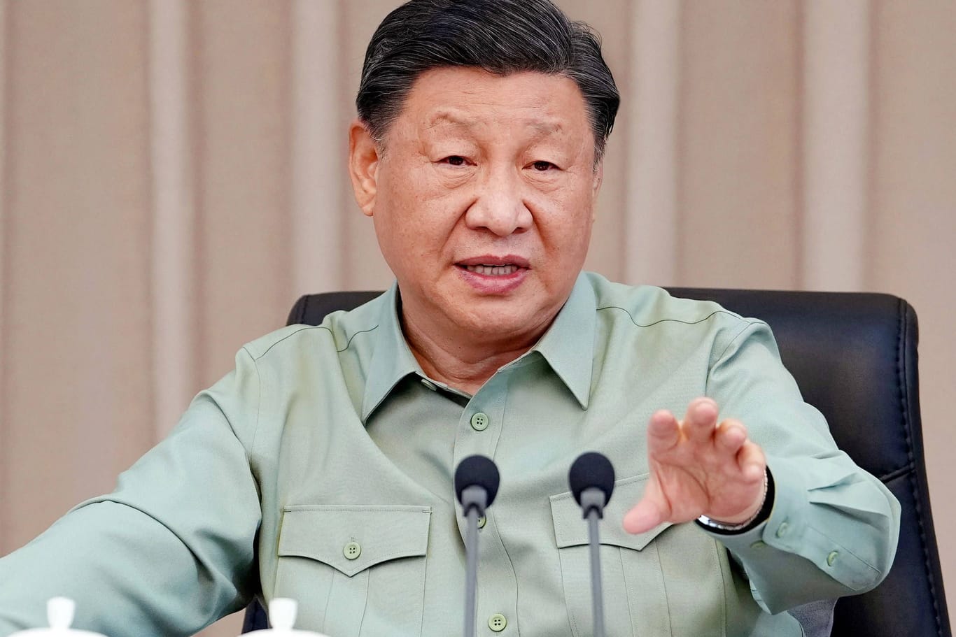 Xi Jinping: Der chinesische Staats- und Regierungschef hat den russischen Angriffskrieg gegen die Ukraine nicht verurteilt.