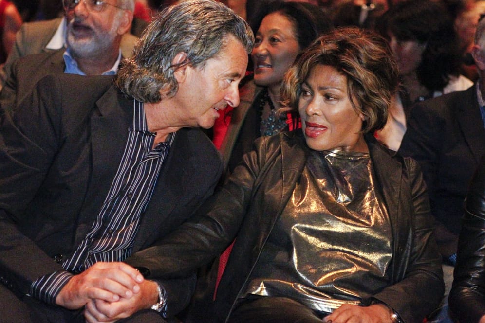 Tina Turner und ihr Ehemann Erwin Bach in Zürich.