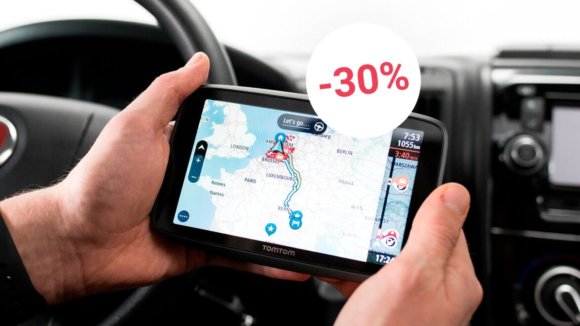 Das TomTom Go Camper soll spezielle Routen für Wohnmobile zeigen und führt Sonderziele wie Campingplätze.