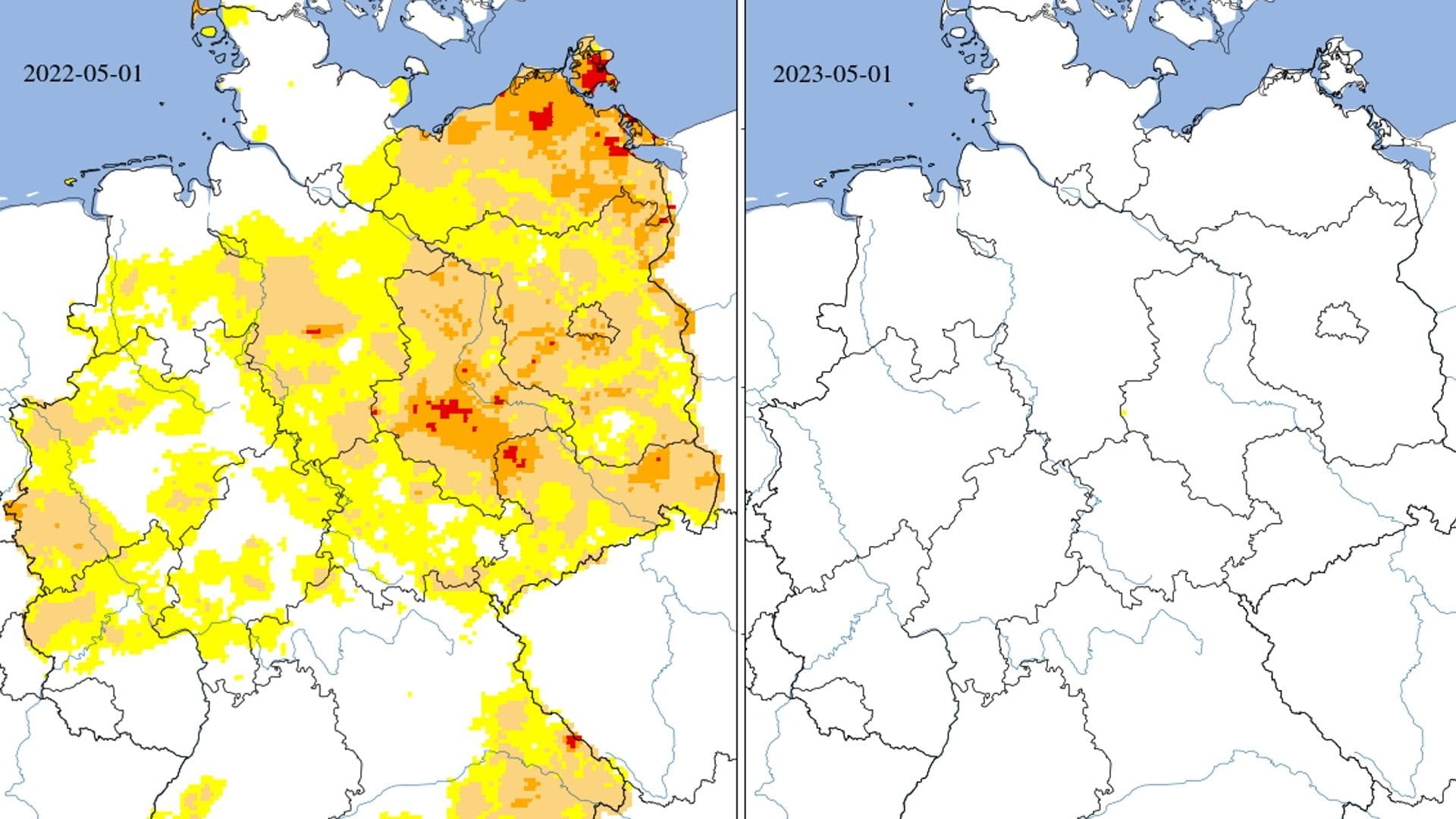 Der Oberboden: Hier hat sich die Situation deutlich gebessert.