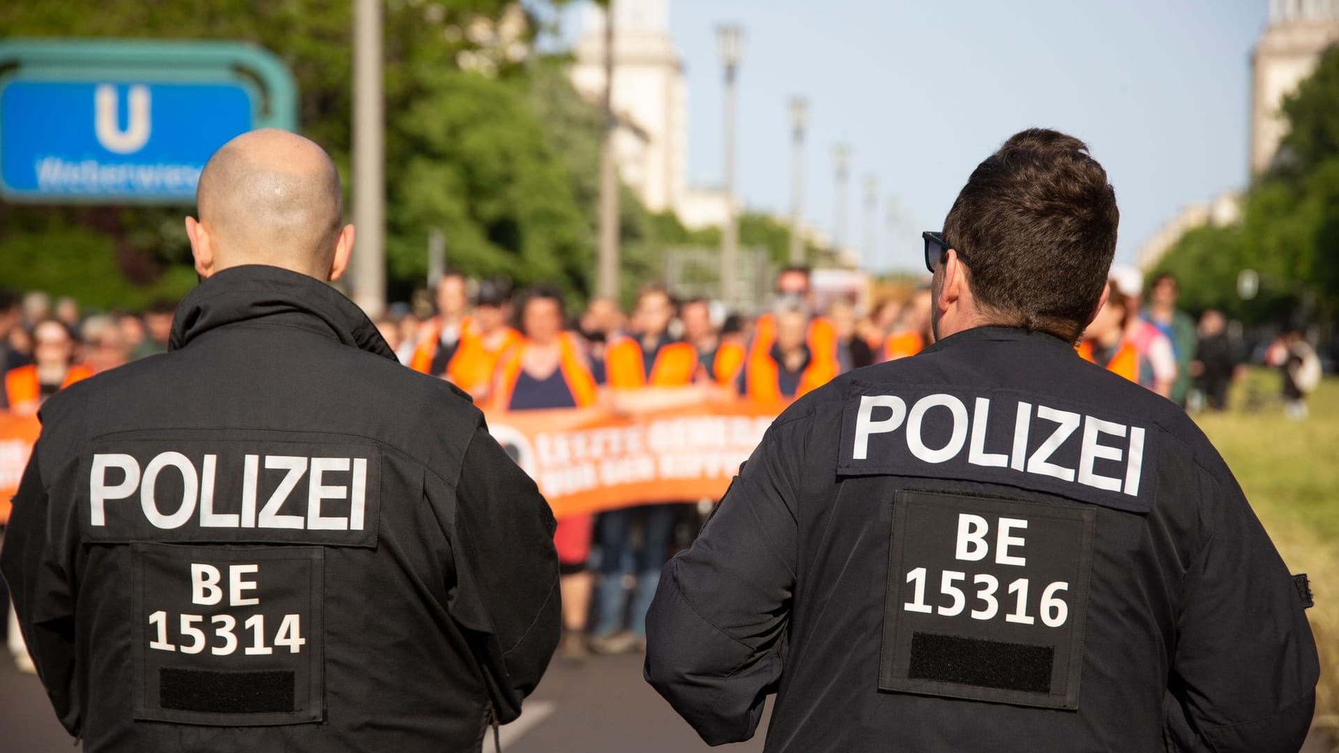 Letzte Generation - Demonstration