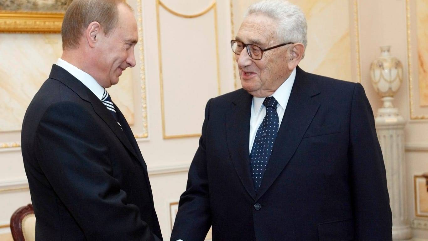 2007: Kremlchef Wladimir Putin und Henry Kissinger.