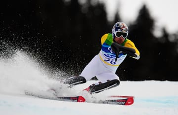 Gerd Schönfelder 2010 bei den Vancouver Winter Paralympics in Kanada.