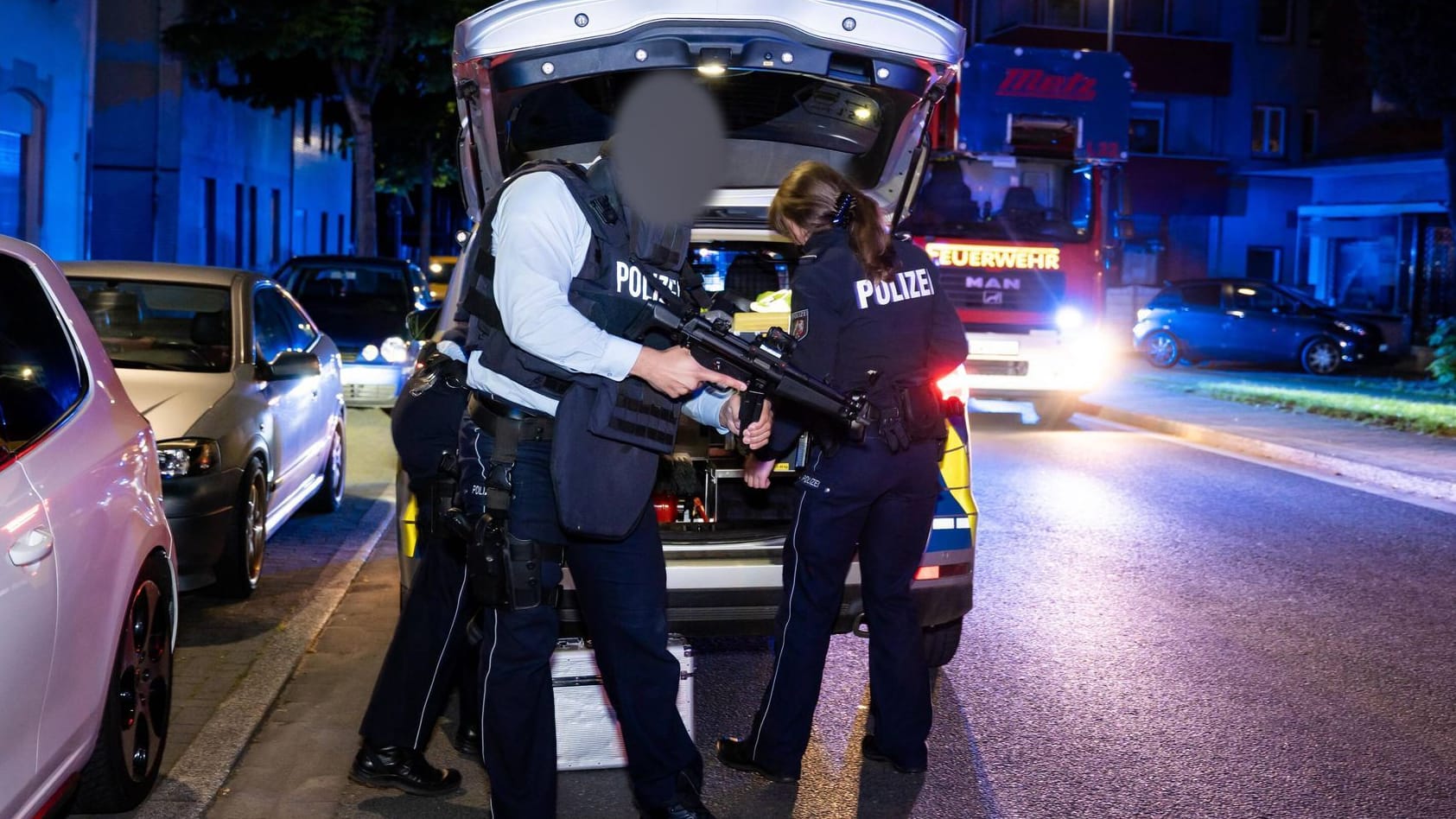 Polizeieinsatz in Herten: Der Vater spricht in seinem Geständnis von "Beziehungsstreitigkeiten".