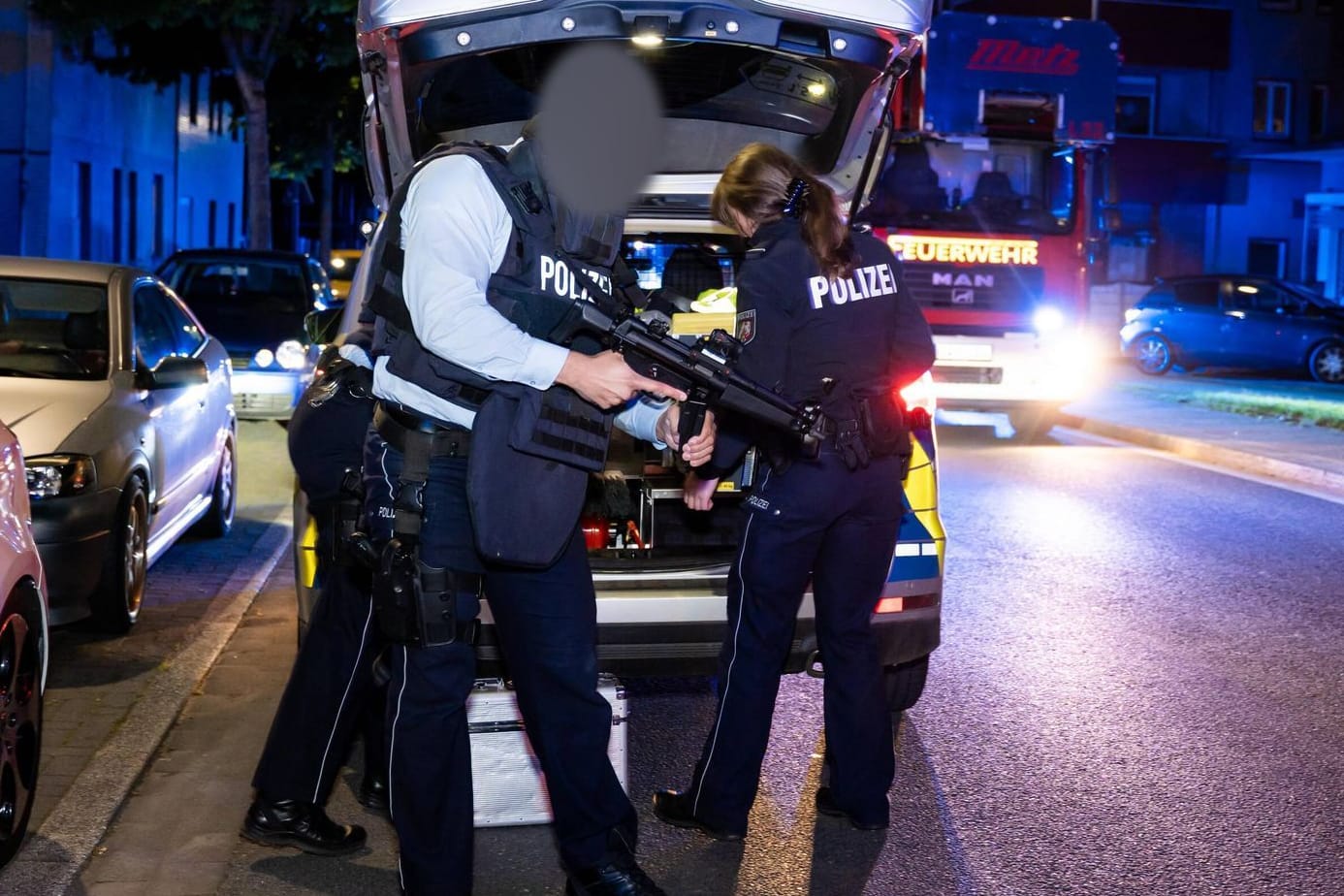 Polizeieinsatz in Herten: Der Vater spricht in seinem Geständnis von "Beziehungsstreitigkeiten".