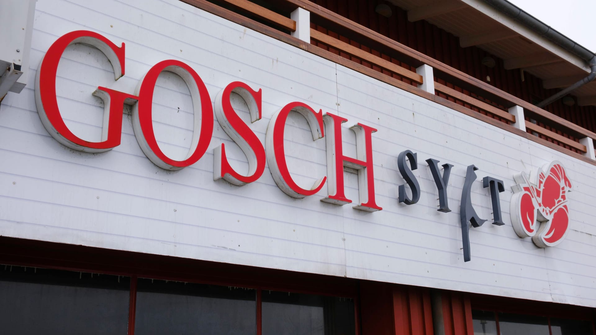 Das Logo von Gosch Sylt: Die Fischkette wird mehrteilig von Franchisenehmern betrieben.