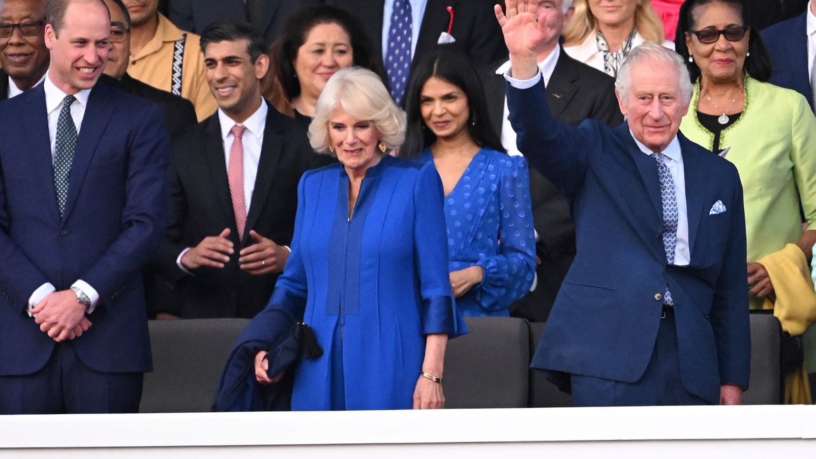 Camilla und Charles: Sie ließen sich beim "Coronation Concert" feiern.