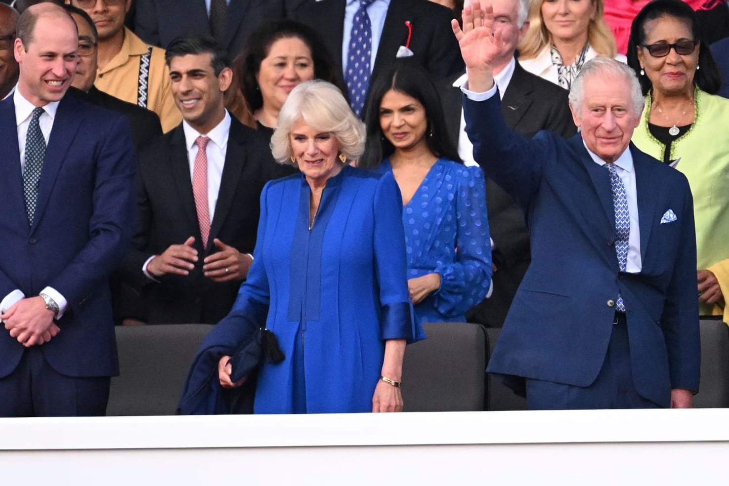 Camilla und Charles: Sie ließen sich beim "Coronation Concert" feiern.