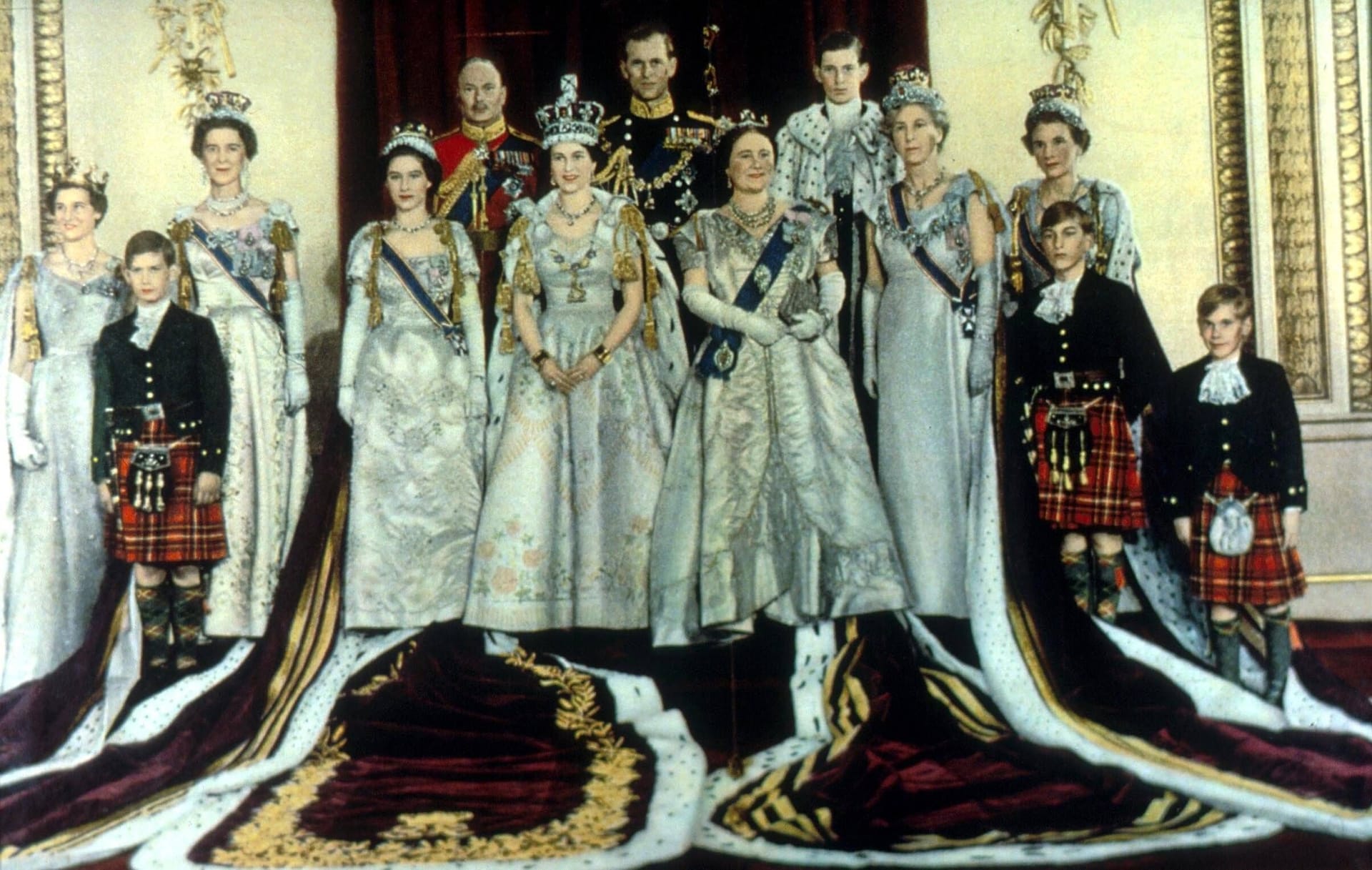 1953 fand die letzte Krönung statt: Damals wurde Elizabeth II. zur Königin Englands.