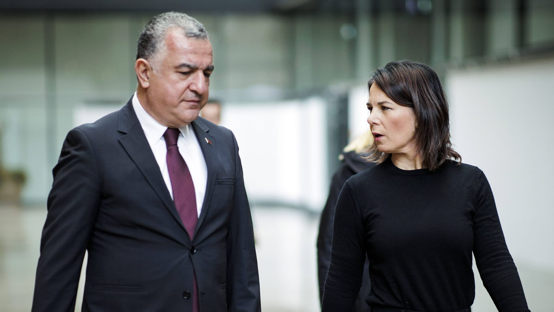 Ahmet Başar Şen und Annalena Baerbock (Archivbild): Der türkische Botschafter vertritt sein Land seit 2021 in Berlin.