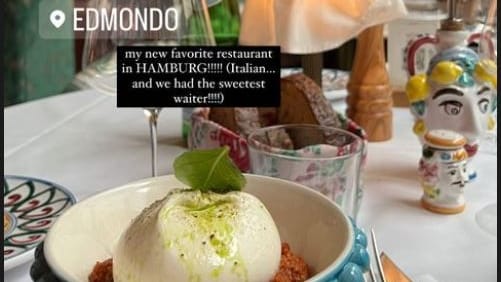 Das bunt eingerichtete "Edmondo" zählt nun zu Caro Daurs neuen Lieblingsrestaurant.