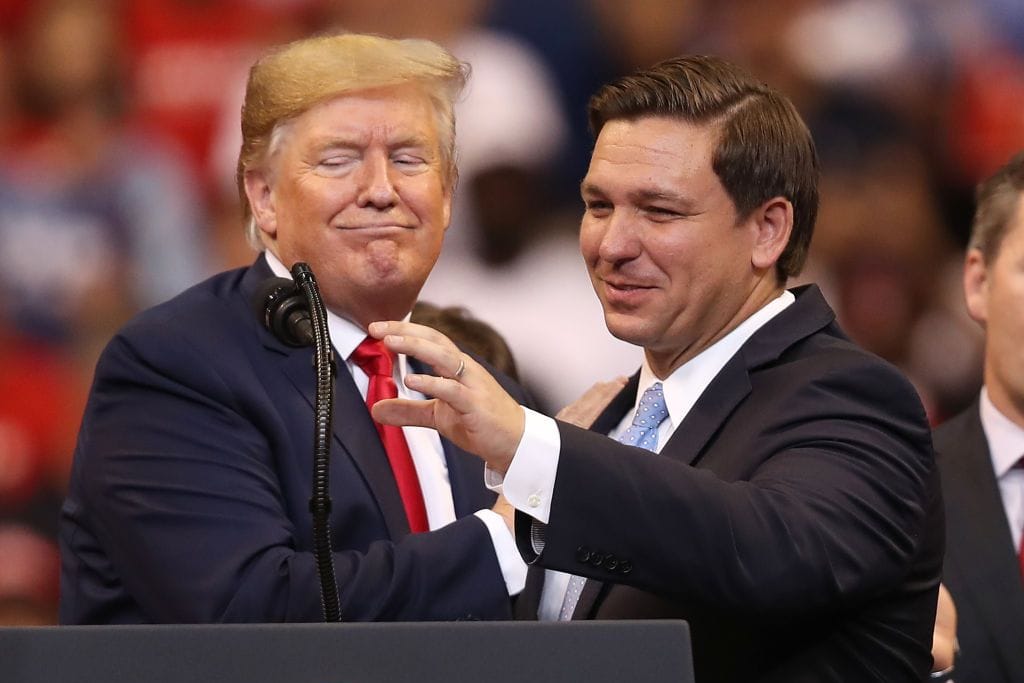 Trump und DeSantis: Einst Verbündete, jetzt Rivalen