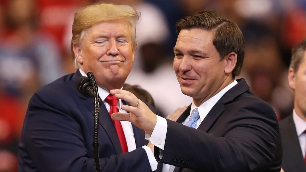 Trump und DeSantis: Einst Verbündete, jetzt Rivalen