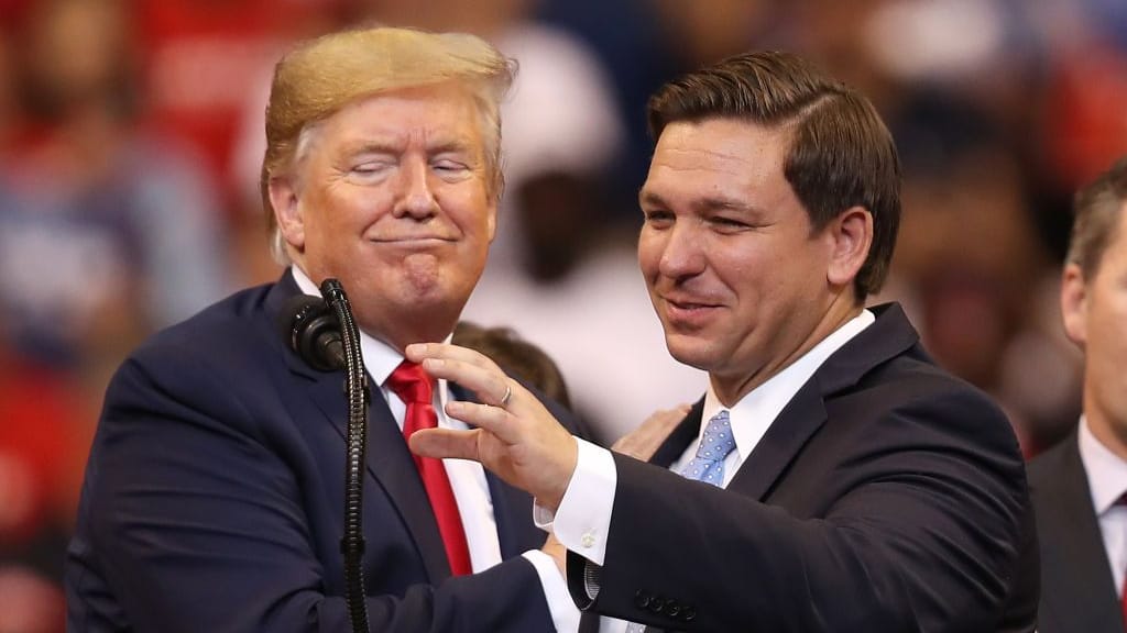 Trump und DeSantis: Einst Verbündete, jetzt Rivalen