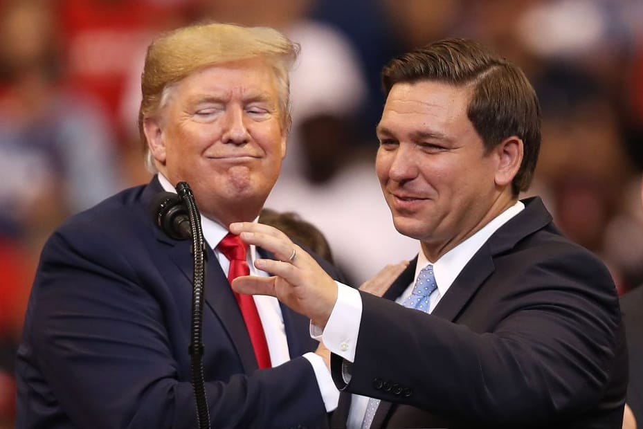 Trump und DeSantis: Einst Verbündete, jetzt Rivalen