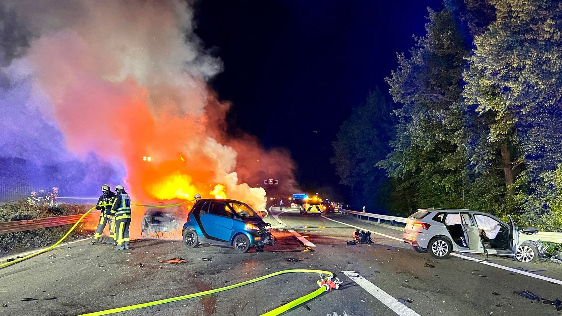 A43: Massenkarambolage-Drama bei Bochum – 17 Verletzte, eine Tote