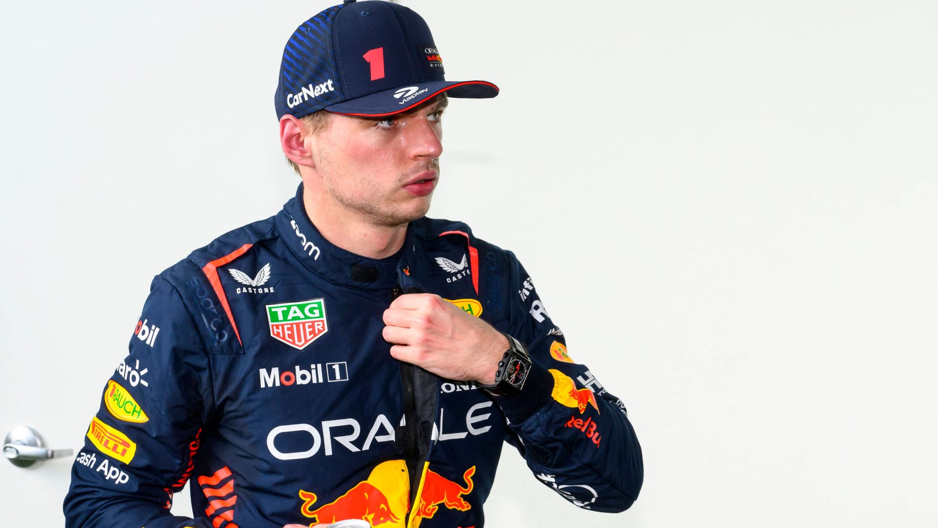 Max Verstappen: Der Red-Bull-Pilot muss von Platz neun in Miami in das Rennen starten.