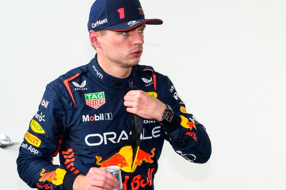 Max Verstappen: Der Red-Bull-Pilot muss von Platz neun in Miami in das Rennen starten.