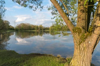 UnterschleiΓheimer See: Hier ertrank ein junger Mann. UnterschleiΓheimer See: Hier ertrank ein junger Mann.