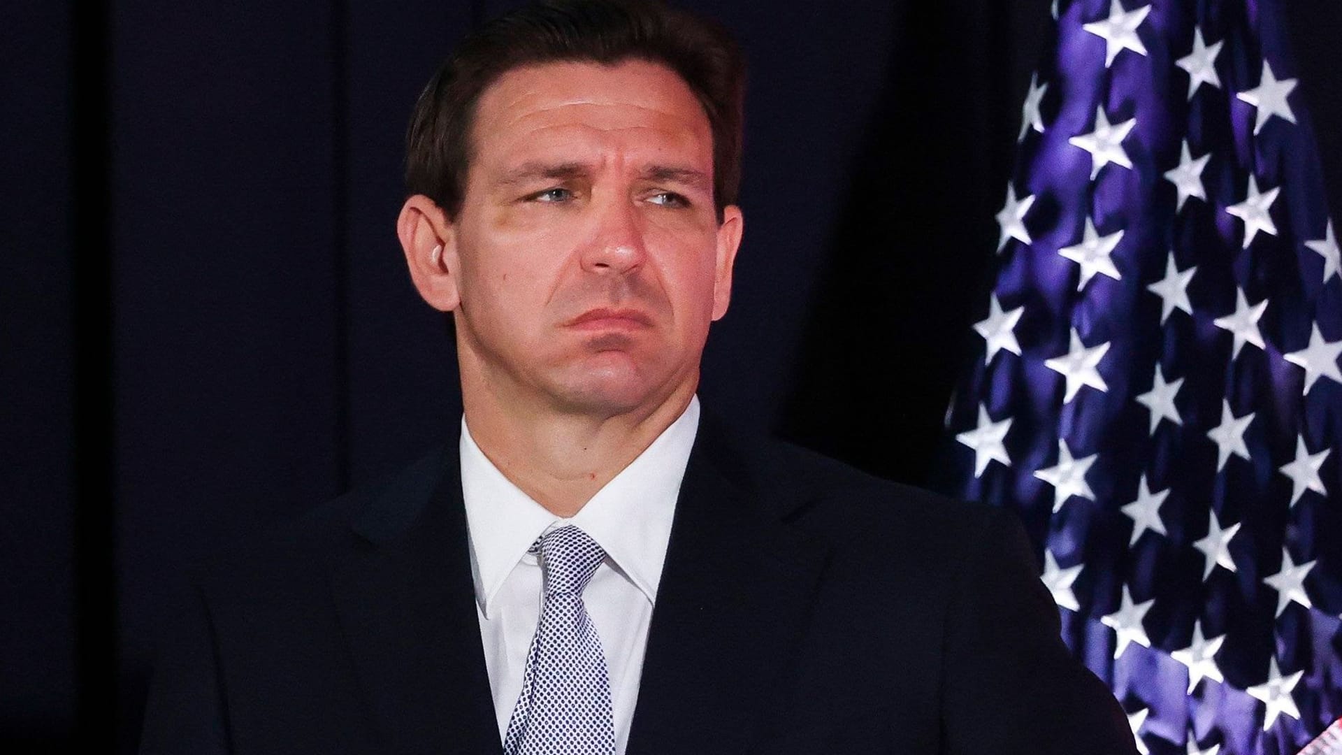 Fehlstart in Florida: Ron DeSantis hat seinen ersten Auftritt vermasselt.