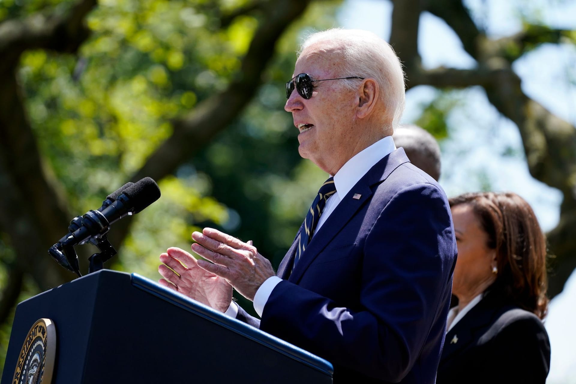 Joe Biden muss in letzter Minute eine Einigung erreichen.