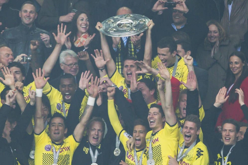 Meisterlich: 2012 beendete der BVB zum zweiten Mal in Folge die Saison als Spitzenreiter.