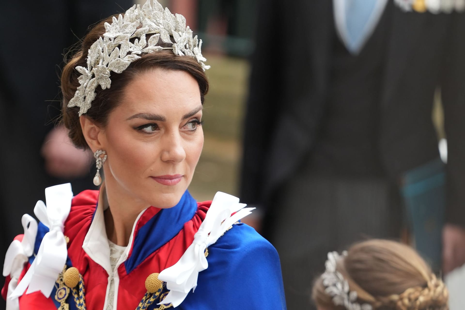 Prinzessin Kate: Sie kam in einem Kleid von Alexander McQueen.