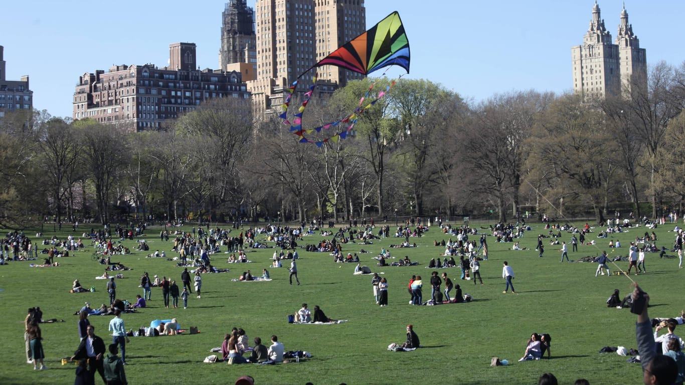 Ostern im Central Park: New York und generell die USA gehören zu den beliebtesten Pfingst-Reisezielen.