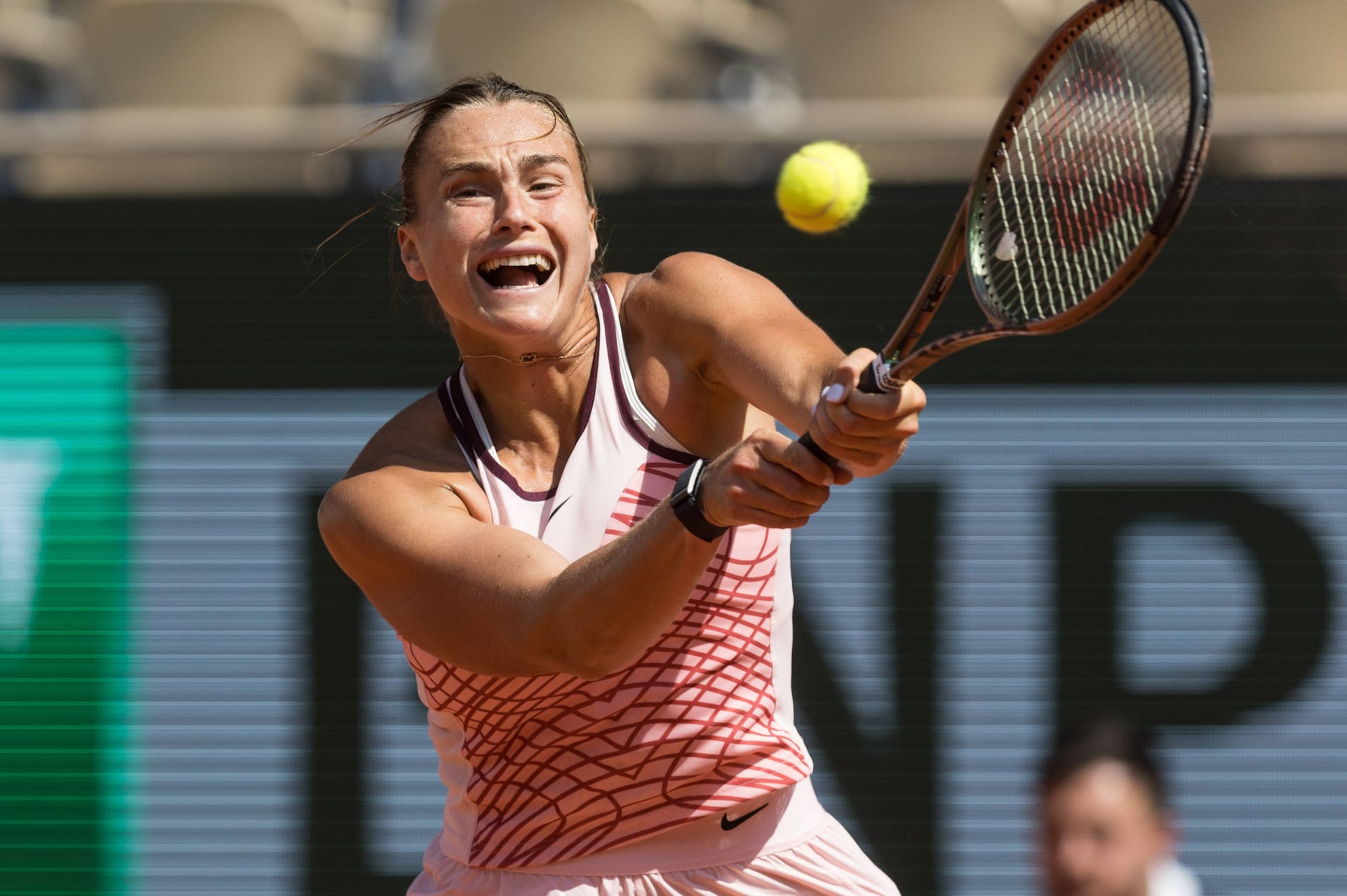 Aryna Sabalenka: Sie gewann ihr Auftaktspiel.
