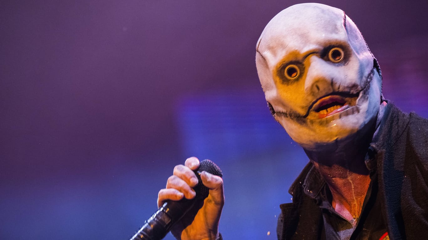 Er wäre Headliner beim "Download Festival" gewesen: Corey Taylor mit seiner Band Slipknot.