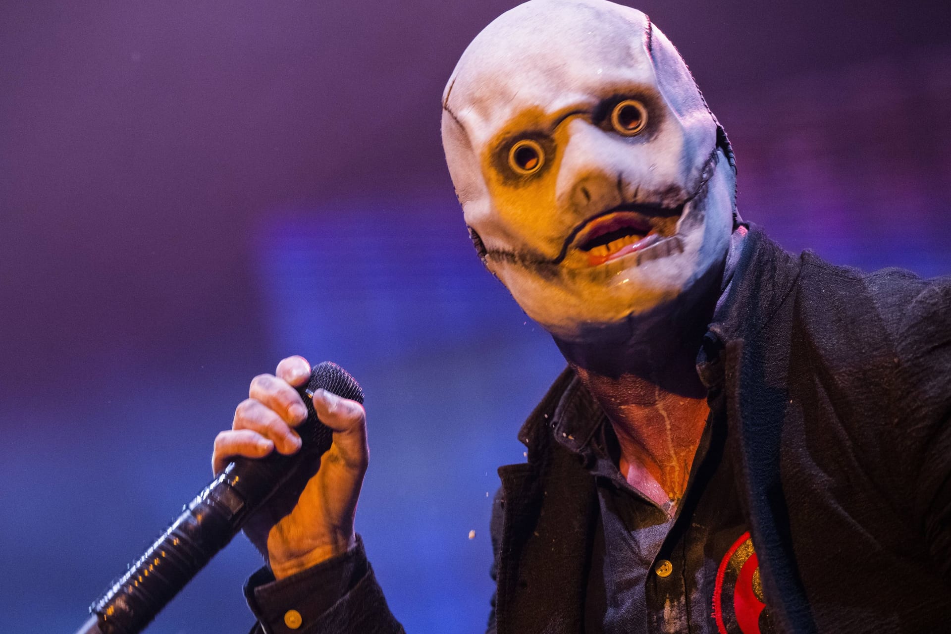 Er wäre Headliner beim "Download Festival" gewesen: Corey Taylor mit seiner Band Slipknot.