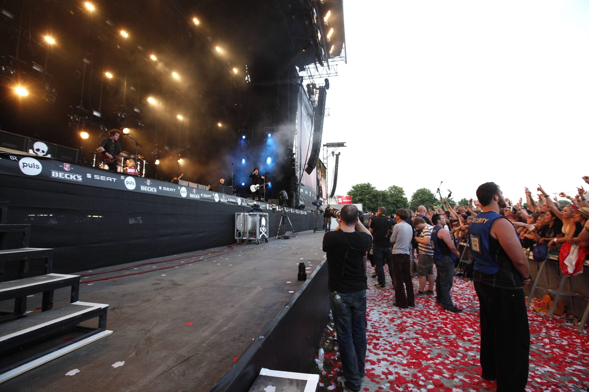 Ein Konzert bei Rock im Park (Archivbild): 2023 verkaufen sich die Tickets für das Festival nur mäßig.