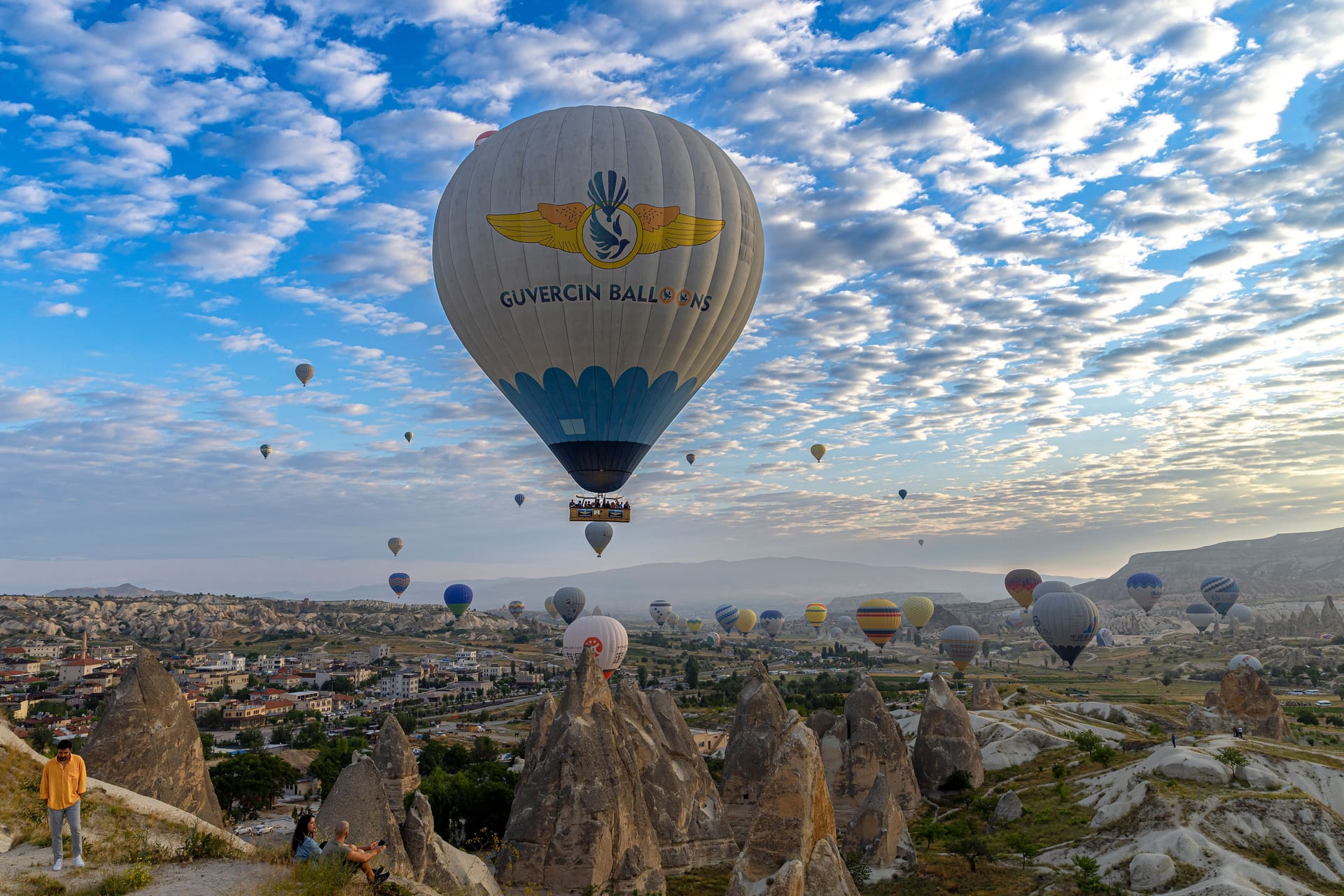 Platz 10: Göreme, Türkei: Die einzigartige Naturlandschaft ist auch für die vielen Heißluftballone bekannt.