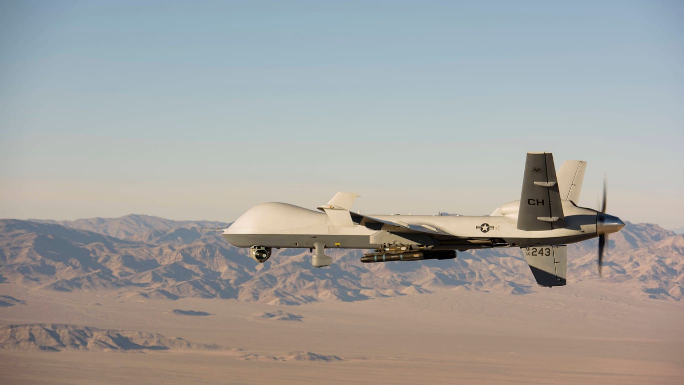 MQ-9 Reaper: Auf Deutsch heißt diese Drone "Sensenmann".