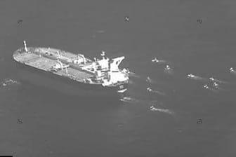 Der Öltanker Niovi: Am Mittwoch setzten Schiffe der iranischen Revolutionsgarde in der Straße von Hormus fest.