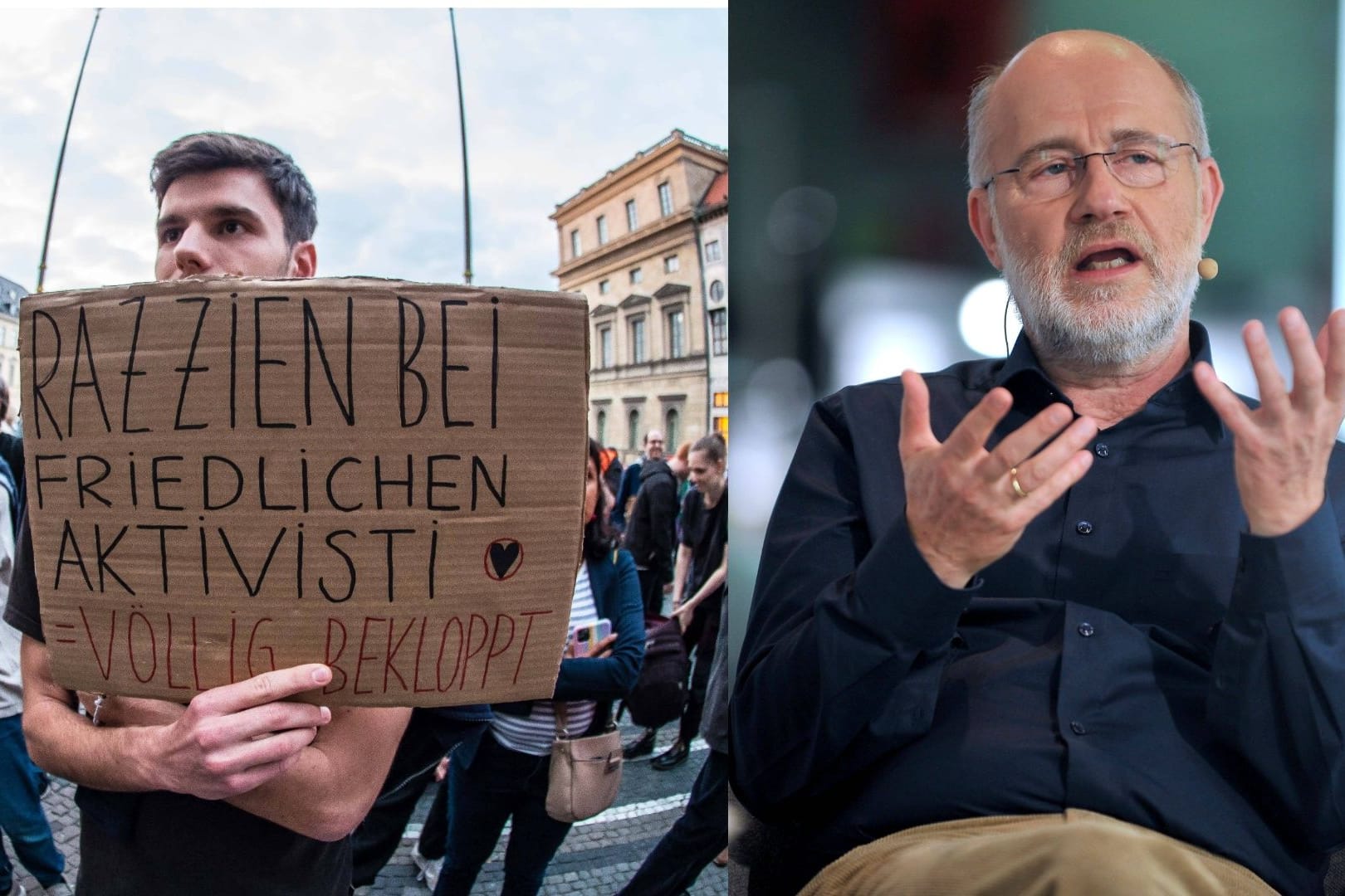 Klimaaktivisten kritisieren das harte Durchgreifen der Behörden: Astrophysiker Harald Lesch schließt sich ihnen an, obwohl er ihre Protestform nicht unterstützt.