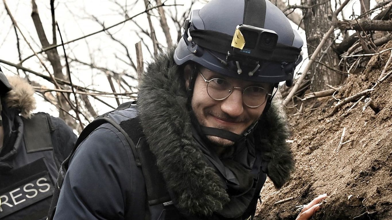 Journalist Arman Soldin (Archivbild) wurde in der Ostukraine getötet.