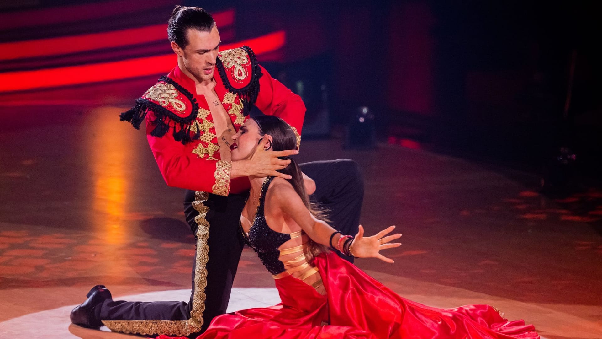 Timon Krause tanzte mit Ekaterina Leonova.