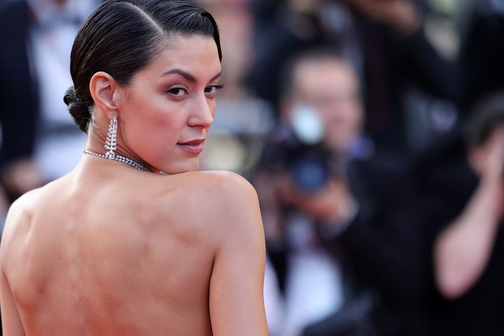 Rebecca Mir: Das Model zeigte sich bei den Filmfestspielen in Cannes.