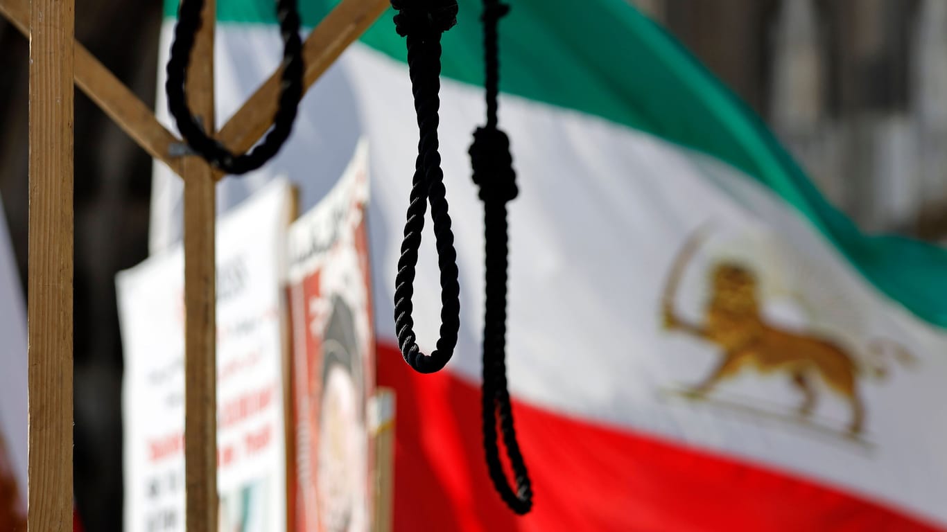 Proteste gegen Hinrichtungen im Iran: Hunderte Menschen wurden in diesem Jahr bereits getötet.