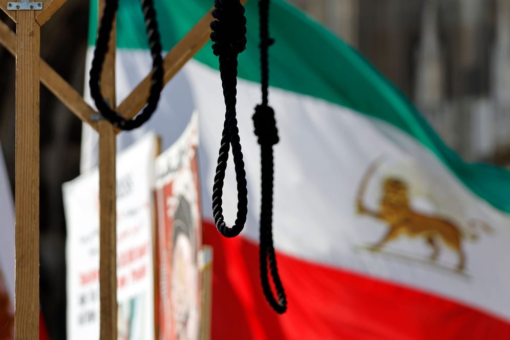 Proteste gegen Hinrichtungen im Iran: Hunderte Menschen wurden in diesem Jahr bereits getötet.
